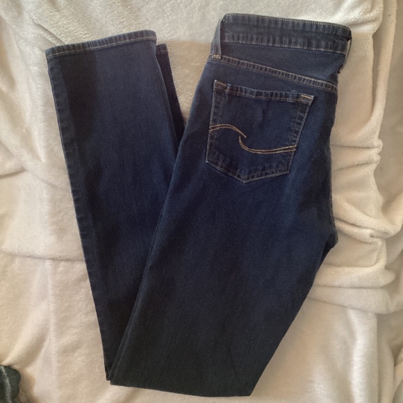 Levi Strauss Signature Mid-Rise Straight Leg Jeans Size 10 Long - Picture 4 of 7